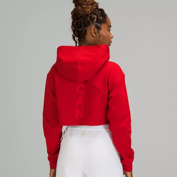 LULULEMON TEAM CANADA ALL YOURS CROPPED HOODIE - Picture 2 of 7